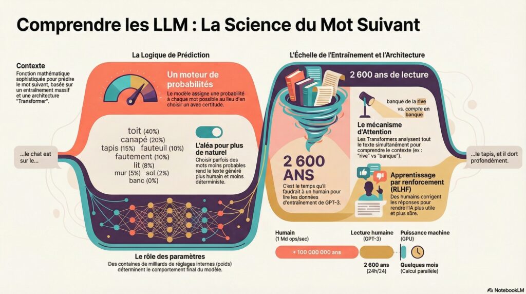 Chapitre 6 - LLM, 5 vérités surprenantes, Transformers et attention.